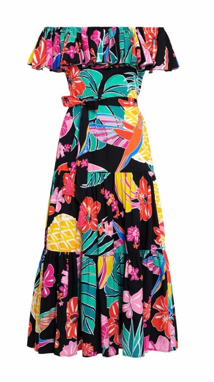 Paolita Amazonia Bianca Dress in Multi Color NWT Size Small